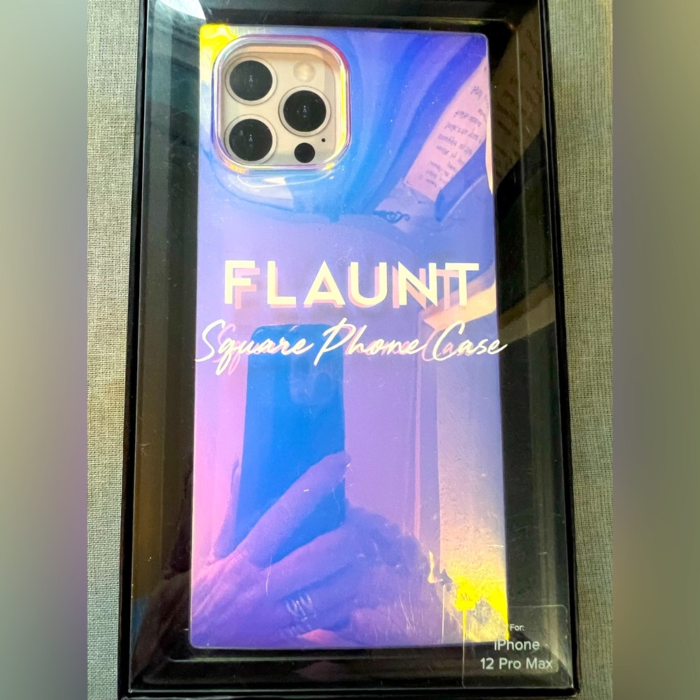 Square phone case for I-phone 12 pro max